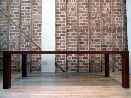 Dining Table Side View